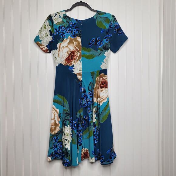 Corey Lynn Calter Women's Floral Paeonia Dress Size 0 Sheath Floral Romantic - Picture 6 of 11